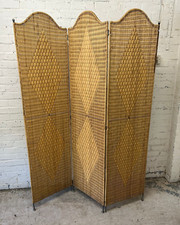 Vintage rattan wicker for sale  LOUGHBOROUGH