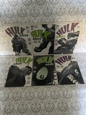 Conjunto completo Hulk cinza 1-6 quase perfeito 2003 quadrinhos Jeph Loeb Tim venda quase perfeito Marvel Knights, usado comprar usado  Enviando para Brazil