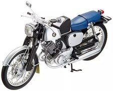 Motocicleta miniatura CB92 1959 preta/prata/azul escala 1/10 comprar usado  Enviando para Brazil