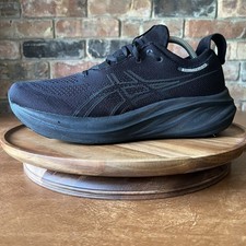 Tênis de corrida Asics Gel Nimbus 26 masculino tamanho 10 triplo preto estrada comprar usado  Enviando para Brazil