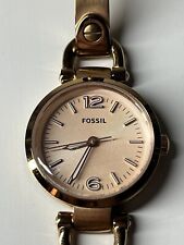 Relógio feminino Fossil Georgia mostrador rosa tom ouro rosa ES3268, usado comprar usado  Enviando para Brazil