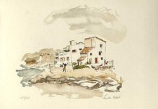 Tabet claude lithographie d'occasion  Mandelieu-la-Napoule