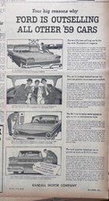 Large 1958 newspaper for sale  Houlton