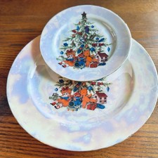 Vintage plates iridescent for sale  Kelseyville