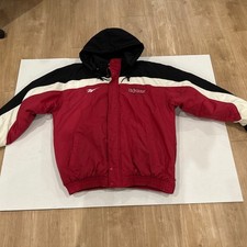 Arkansas Razorbacks Vintage lata 90. męska kurtka Reebok Team Issued rozmiar XL na sprzedaż Arkansas Razorbacks Vintage lata 90. męska kurtka Reebok Team Issued rozmiar XL na sprzedaż  Wysyłka do Poland