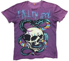 Usato Amplified Vintage Rugman Fallen Idol Snake Teschio Tatuaggio T-Shirt S comprar usado  Enviando para Brazil