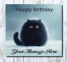 Cat personalised birthday for sale  SUTTON COLDFIELD