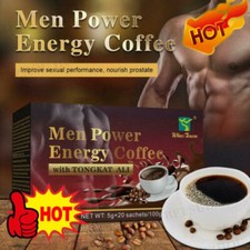 20 peças café ginseng maca café X poder para homens aumentar a libido venda sexual comprar usado  Enviando para Brazil