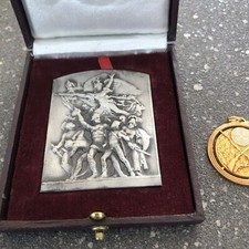 Gévelot ancienne médaille d'occasion  France