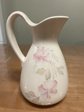 White jug floral for sale  PETERBOROUGH