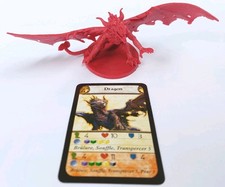 Figurine dragon rouge d'occasion  Tain-l'Hermitage