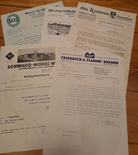 Rechnungen 1934 tischlerei gebraucht kaufen  Rostock