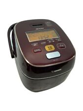 Panela de arroz ZOJIRUSHI NW-JS10-VD Bordeaux Pressure IH Ultimate 5,5 xícaras usada comprar usado  Enviando para Brazil