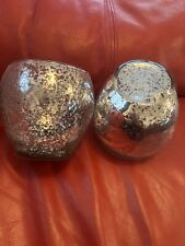Glass mirror vases for sale  UXBRIDGE