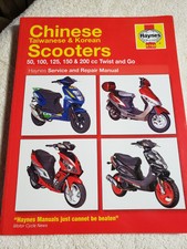 Usado, Scooters chinesas, taiwanesas e coreanas Haynes 50cc-200cc manual de reparo Twist & Go  comprar usado  Enviando para Brazil