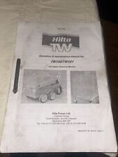 Hilta tw100 101 for sale  RHYL