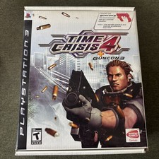 Usado, Pacote Time Crisis 4 com GunCon 3 e sensores PS3 CIB ÓTIMO ESTADO comprar usado Usado, Pacote Time Crisis 4 com GunCon 3 e sensores PS3 CIB ÓTIMO ESTADO comprar usado  Enviando para Brazil