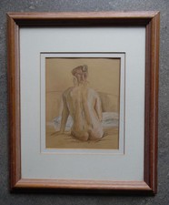Portrait seated nude for sale  WEST MOLESEY
