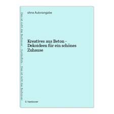 Kreatives beton dekoideen gebraucht kaufen  Buttenwiesen