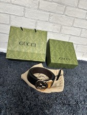 Gucci interlocked belt for sale  HITCHIN