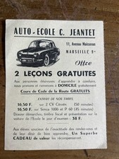 Publicité marseille auto d'occasion  Guéret