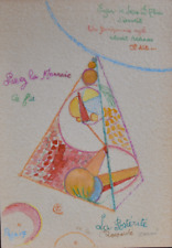 Sergio zanni aquarelle d'occasion  Paris XVIII