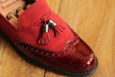 Russell bromley red for sale  SUTTON COLDFIELD