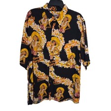 Camisa masculina Reyn Spooner Bloody Mary's Bora Bora com botões grande havaiana casual comprar usado  Enviando para Brazil