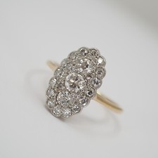 Art deco diamantring gebraucht kaufen  Hamm