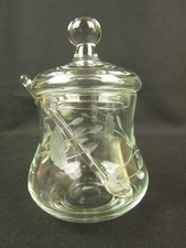 Vintage etched floral for sale  Lawrence Township