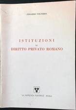 Istituzioni diritto privato usato  Italia