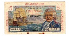 Guadeloupe mer billet d'occasion  Paris I