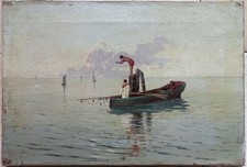 Tableau ancien huile d'occasion  Bressuire