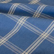 Toile lin quadrillage d'occasion  La Bazoge