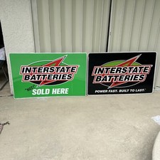 Interstate battery signs. for sale  Stuart