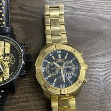 Relógio Invicta Specialty Collection dourado modelo #21470 preto modelo Invicta #19289, usado comprar usado  Enviando para Brazil