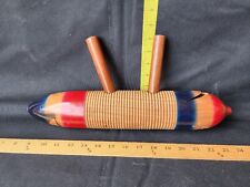 Guiro mexicano com 2 raspadores música latina ritmo percussão instrumento funciona toca comprar usado  Enviando para Brazil