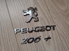 Usado, Peugeot 206+ 2009 Emblem logo rear Emblem Logo hinten 9648299780 comprar usado  Enviando para Brazil