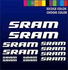 Usado, KIT - PEGATINAS - STICKERS - VINILO -LAMINA- VINYL - BICICLETA - BIKE - SRAM  comprar usado  Enviando para Brazil