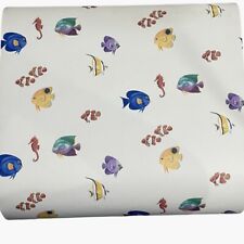 Papel de parede peixe tropical sob o mar 20x32 55,4 pés quadrados cada Seabrook designs comprar usado  Enviando para Brazil
