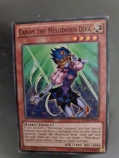 YuGiOh Canon the Melodious Diva 1ª Edição NECH-EN004 QUASE PERFEITO comprar usado  Enviando para Brazil