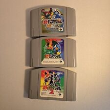 Pokemon Stadium 1, 2, conjunto prata dourada Nintendo 64 N64 (Japão) cartuchos testados comprar usado  Enviando para Brazil