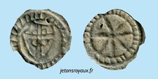 Méreau médiéval armorié d'occasion  Tours-