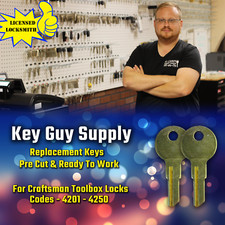 craftsman tool box keys for sale craftsman tool box keys for sale Cape Coral
