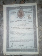 Certificato usufrutto deb. usato  Roma