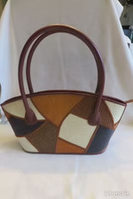 Sac main patchwork d'occasion  Saumur