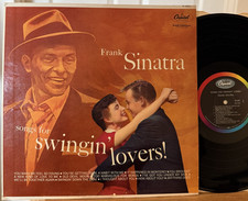 Frank Sinatra Songs for Swingin' Lovers! Vinyl LP Capitol W 653 Mono Near Mint comprar usado Frank Sinatra Songs for Swingin' Lovers! Vinyl LP Capitol W 653 Mono Near Mint comprar usado  Enviando para Brazil