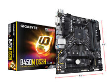 Usado, Placa madre GIGABYTE B450M DS3H AM4 Micro ATX AMD segunda mano  Embacar hacia Argentina