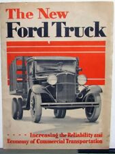Folheto de ônibus escolar 1932 Ford painel caminhão comercial estação de entrega vagão, usado comprar usado  Enviando para Brazil