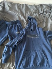 Puma tracksuit navy for sale  SEAFORD